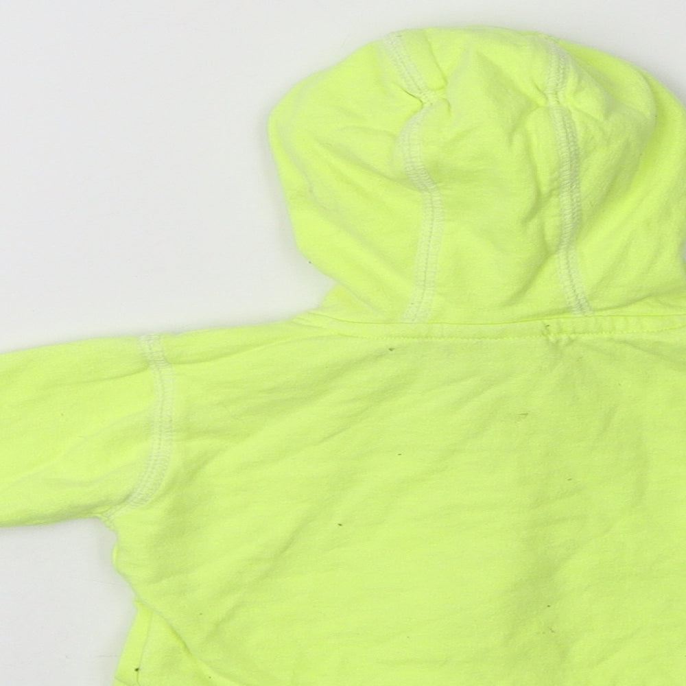 Baby Baby Green  Cotton Full Zip Jumper Size 6-9 Months