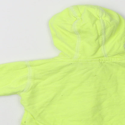 Baby Baby Green  Cotton Full Zip Jumper Size 6-9 Months