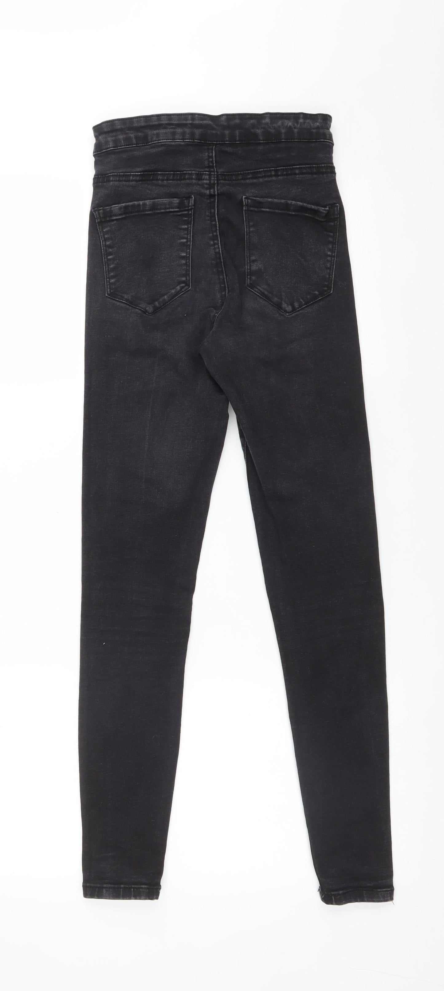 DENIM CO Womens Black  Cotton Jegging Jeans Size 8 L27 in Regular