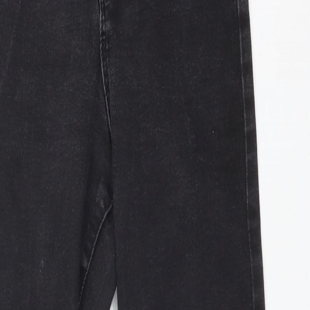 DENIM CO Womens Black  Cotton Jegging Jeans Size 8 L27 in Regular