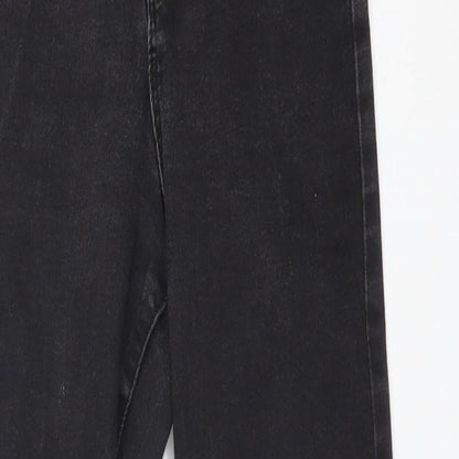 DENIM CO Womens Black  Cotton Jegging Jeans Size 8 L27 in Regular