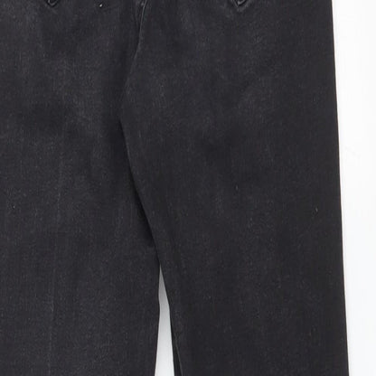 DENIM CO Womens Black  Cotton Jegging Jeans Size 8 L27 in Regular