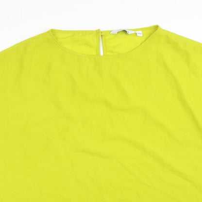 Womens UK Size 16 Dorothy Perkins Green Basic T-Shirt