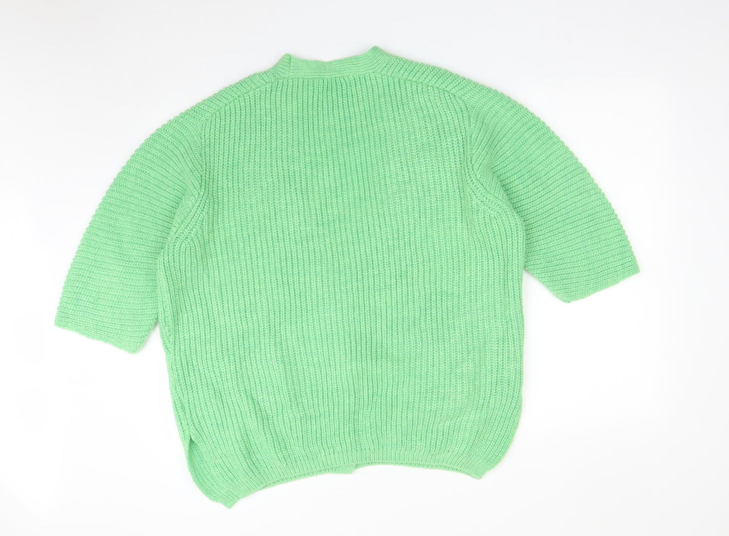 Womens UK Size S NEXT Green Cardigan Jumper