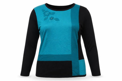 Womens UK Size L FAY LOUISE Multicoloured Basic T-Shirt