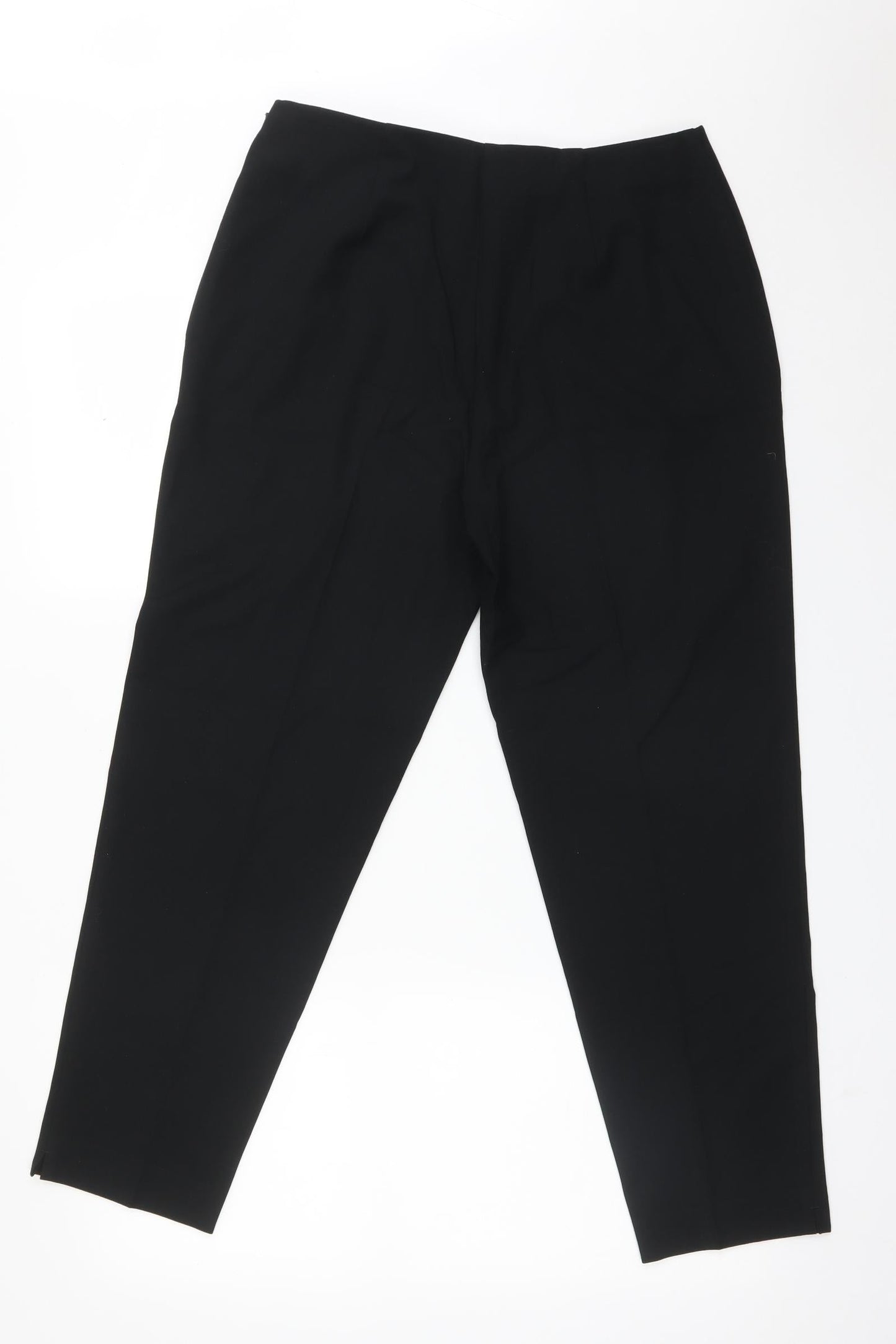 Womens UK Size 14 ST MICHAEL Regular Fit  Black Trousers