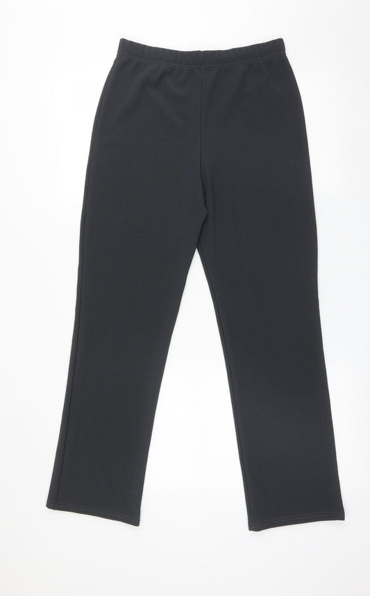 Womens UK Size XL Preworn Regular Fit  Grey Trousers