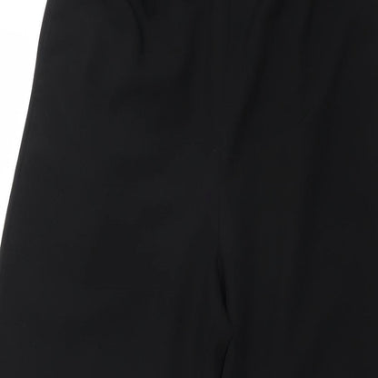 BM Womens Black  Polyester Trousers  Size 16 L24 in Regular