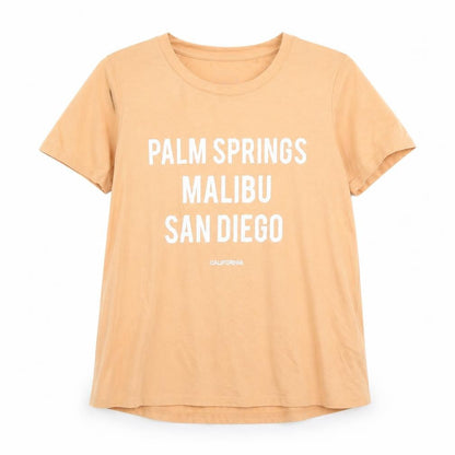 Womens UK Size 12 NEXT Orange Basic T-Shirt