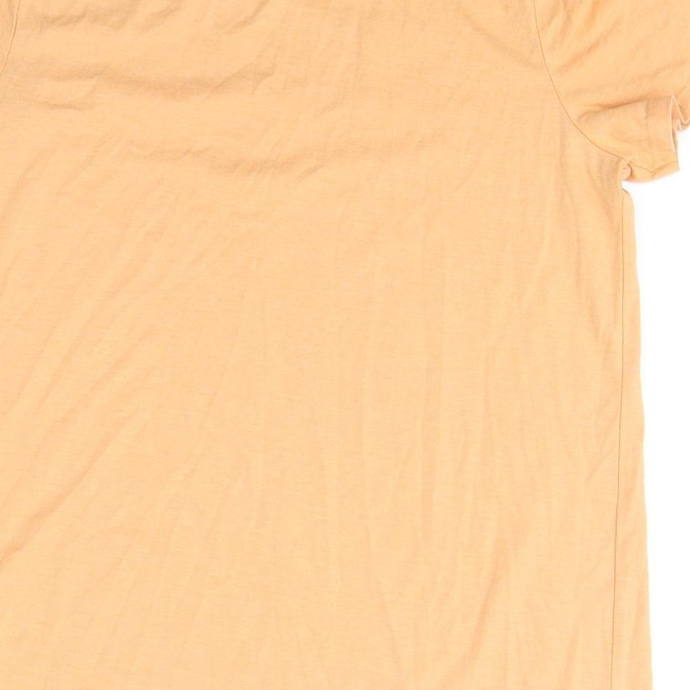 Womens UK Size 12 NEXT Orange Basic T-Shirt