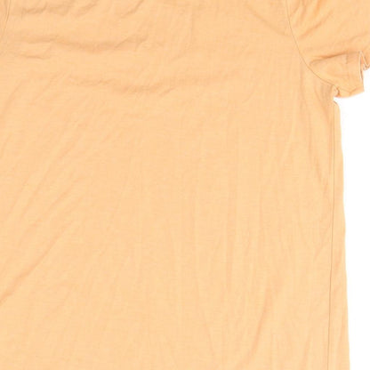 Womens UK Size 12 NEXT Orange Basic T-Shirt