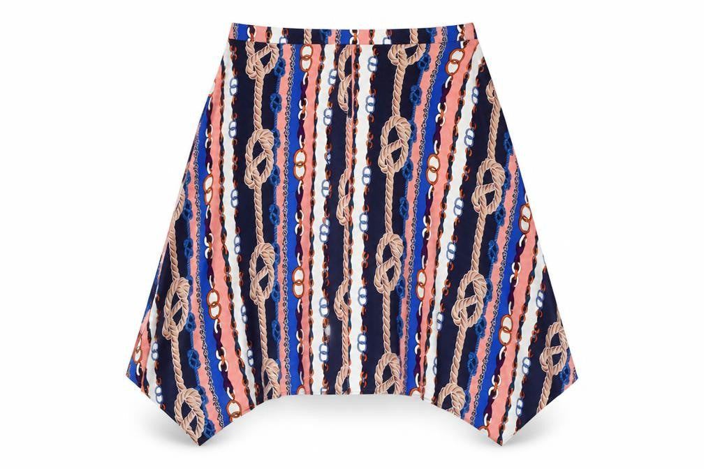 Womens UK Size 10 Papaya A-Line  Skirt