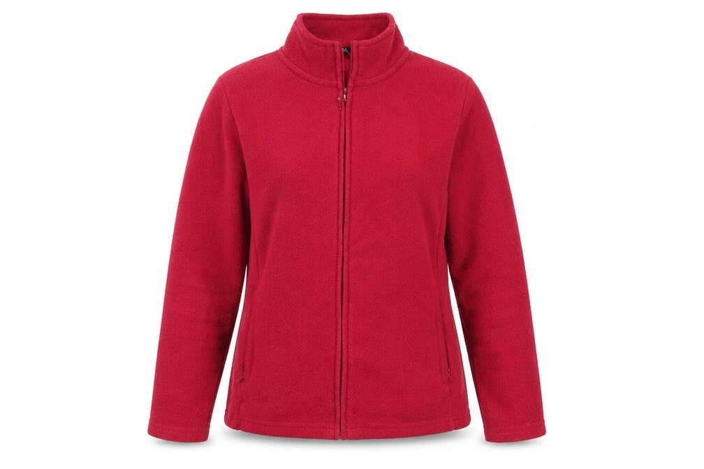 Womens UK Size 14 EWM Pink Full Zip Jumper