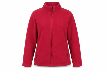 Womens UK Size 14 EWM Pink Full Zip Jumper