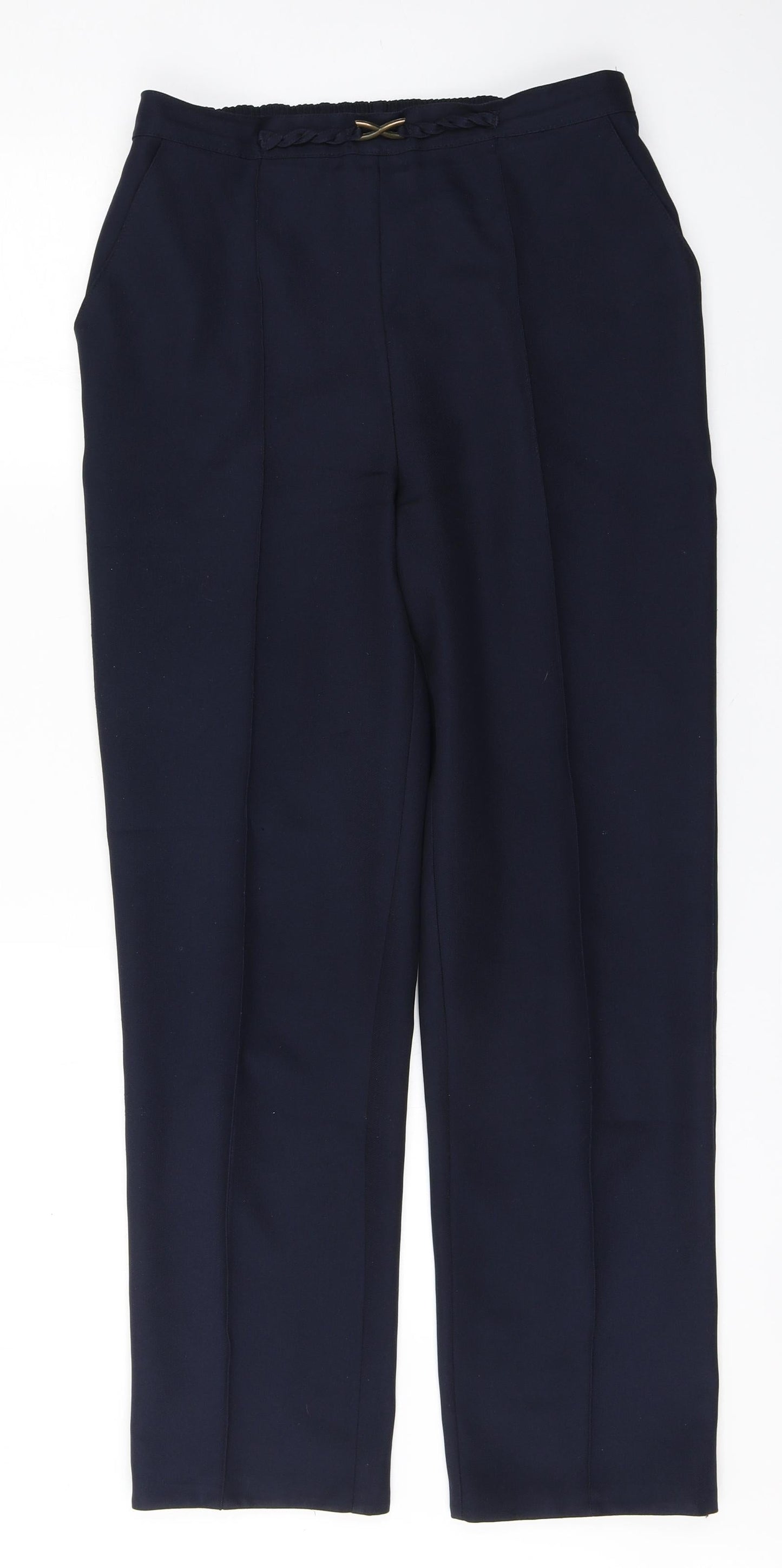 Womens UK Size 10 Papaya Regular Fit  Blue Trousers