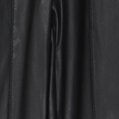 Womens UK Size 8 Miss Selfridge Regular Fit  Black Trousers
