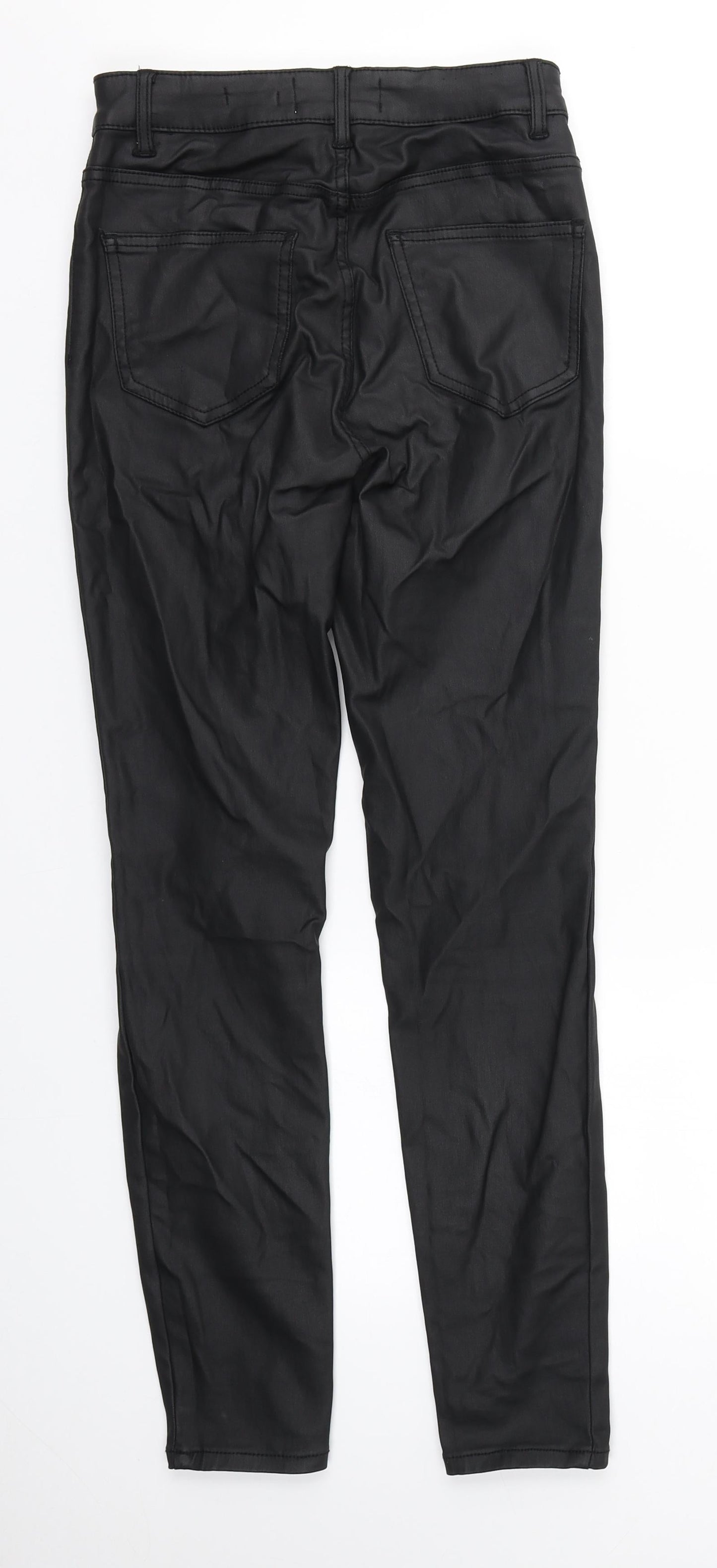 New Look Womens Black  Viscose Skinny Jeans Size 8 L27 in Regular