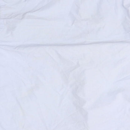 Taylor & Wright Mens Blue  Polyester  Button-Up Size 15 Collared