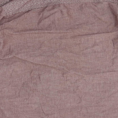 Mens UK Size L Easy Grey  Button-Up Long Sleeve Casual Shirt