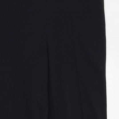 Womens UK Size 16 BM Collection Regular Fit Dress Pants Black Trousers