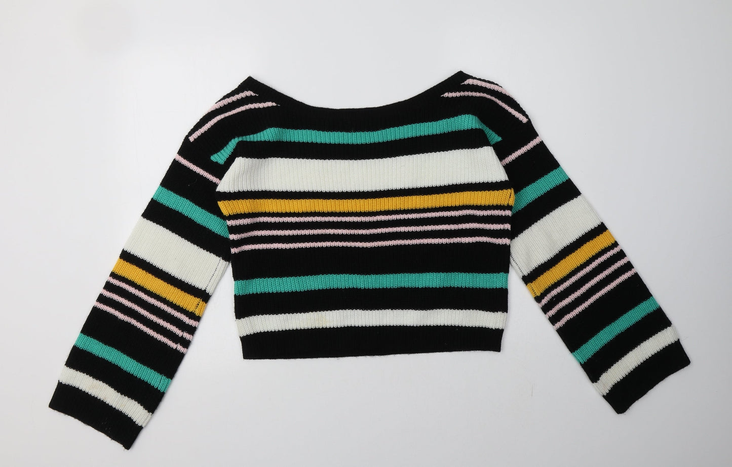Womens UK Size M Missguided Multicoloured Pullover Jumper