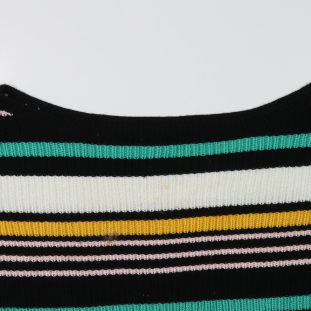 Womens UK Size M Missguided Multicoloured Pullover Jumper