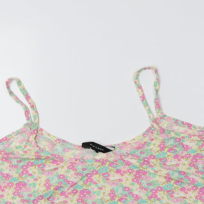 Womens UK Size 14 New Look Multicoloured Camisole Tank