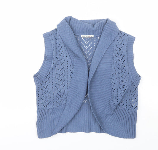Womens UK Size 18 Select Blue Shrug Jumper