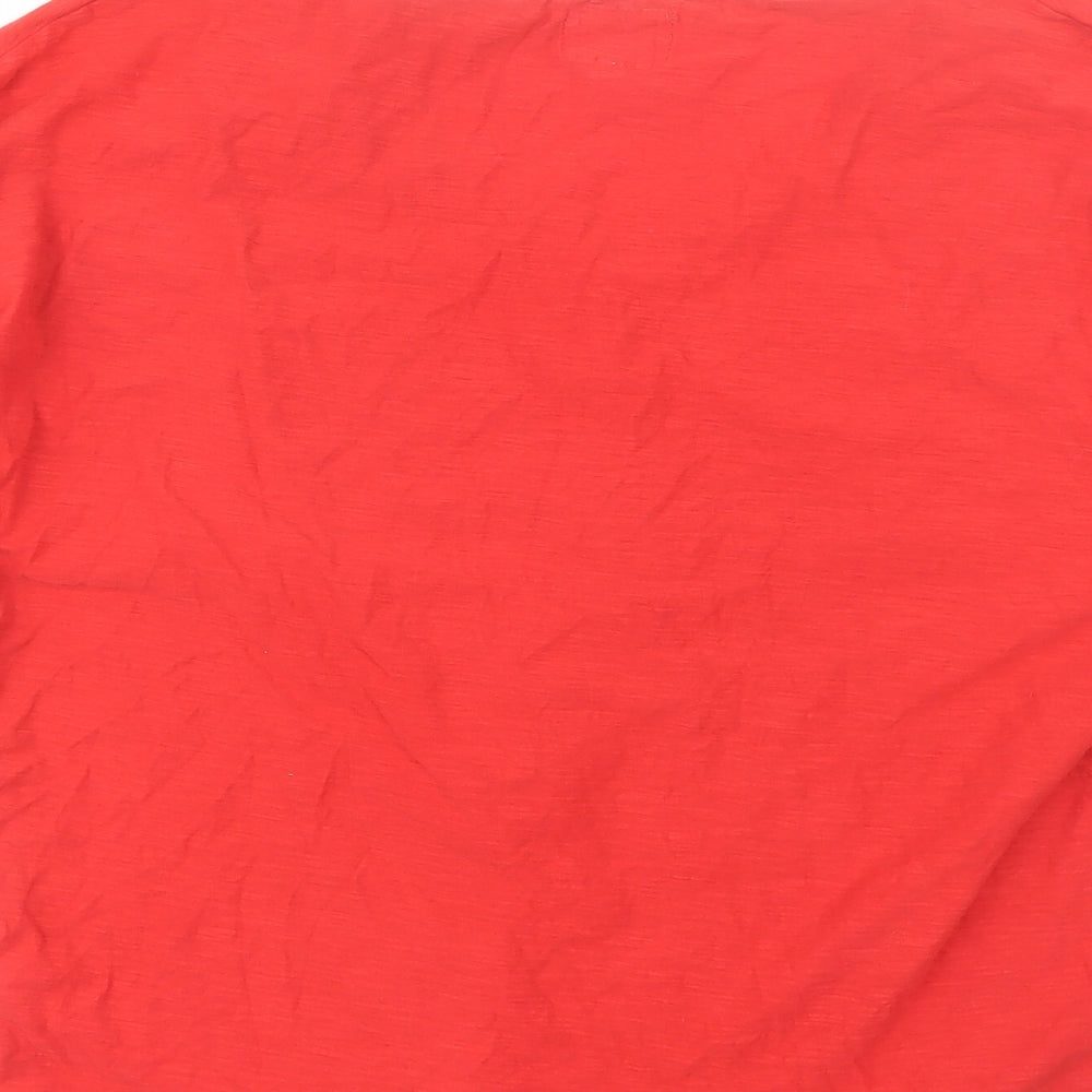 Womens UK Size M NEXT Red Basic T-Shirt