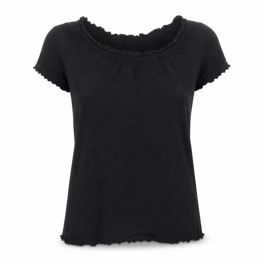 Womens UK Size 14 Originals Black Basic T-Shirt