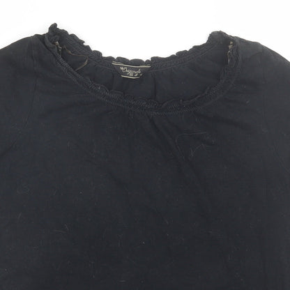 Womens UK Size 14 Originals Black Basic T-Shirt