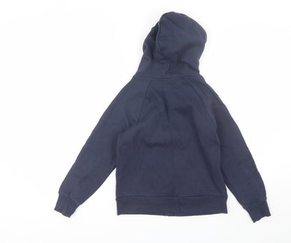 Board Angels Girls Blue  Cotton Full Zip Hoodie Size 9-10 Years
