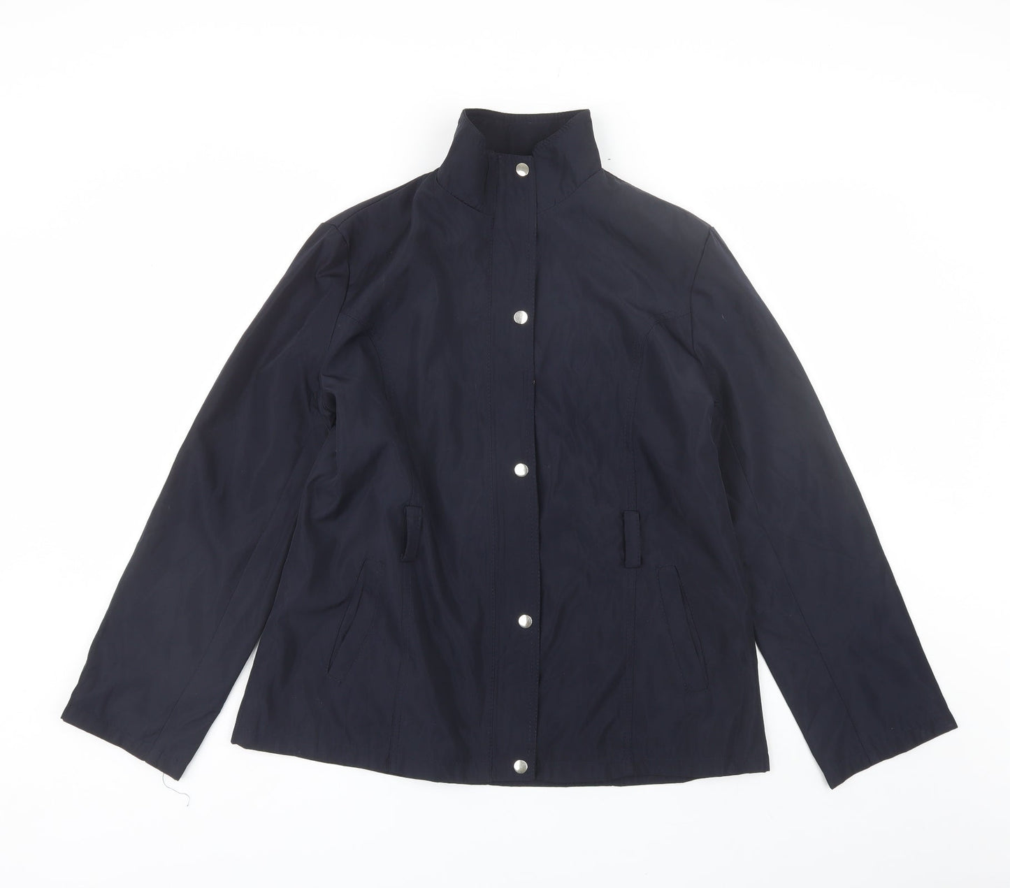 Mistwan Womens Blue   Windbreaker Jacket Size XL