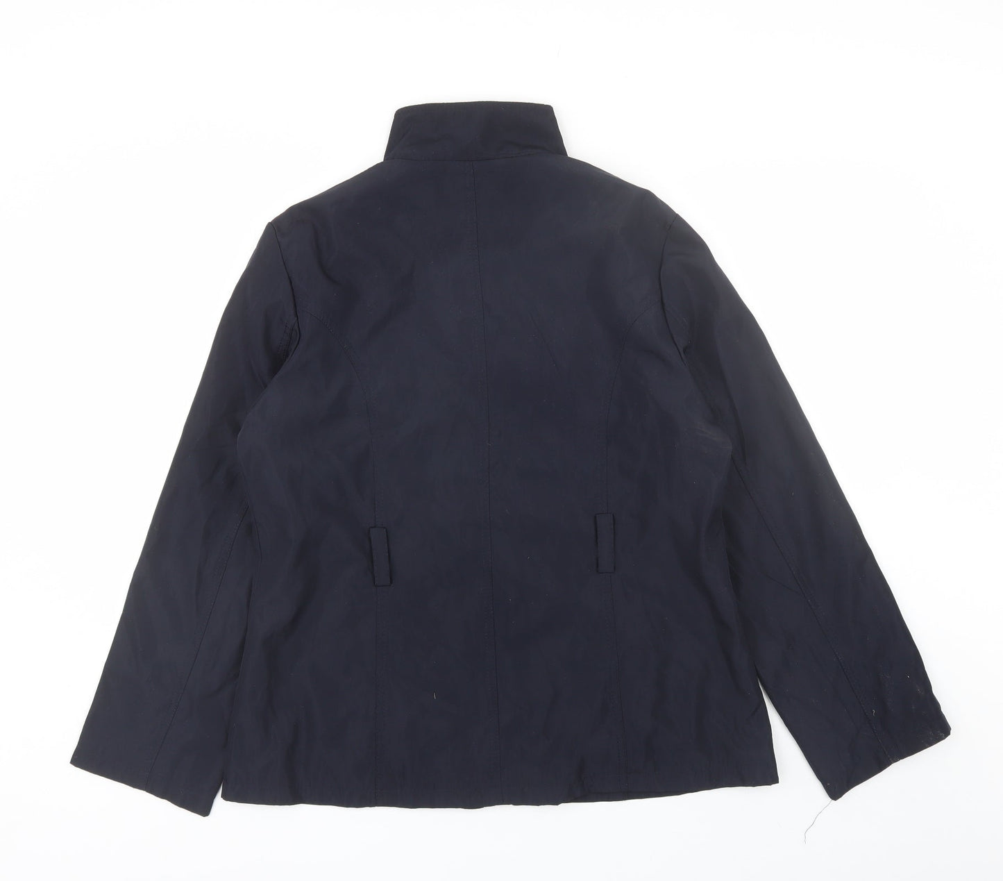Mistwan Womens Blue   Windbreaker Jacket Size XL