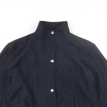 Mistwan Womens Blue   Windbreaker Jacket Size XL