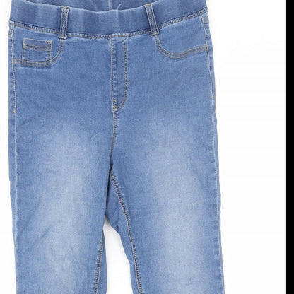 Womens UK Size 14 Preworn Regular Fit Jegging Blue Jeans