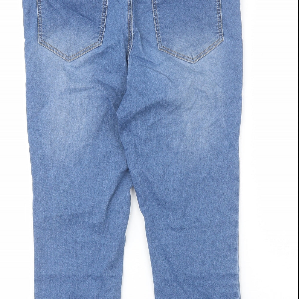 Womens UK Size 14 Preworn Regular Fit Jegging Blue Jeans