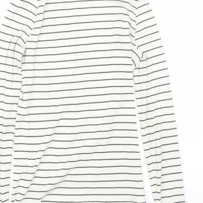 Womens UK Size 12 New Look White Pullover Jumper