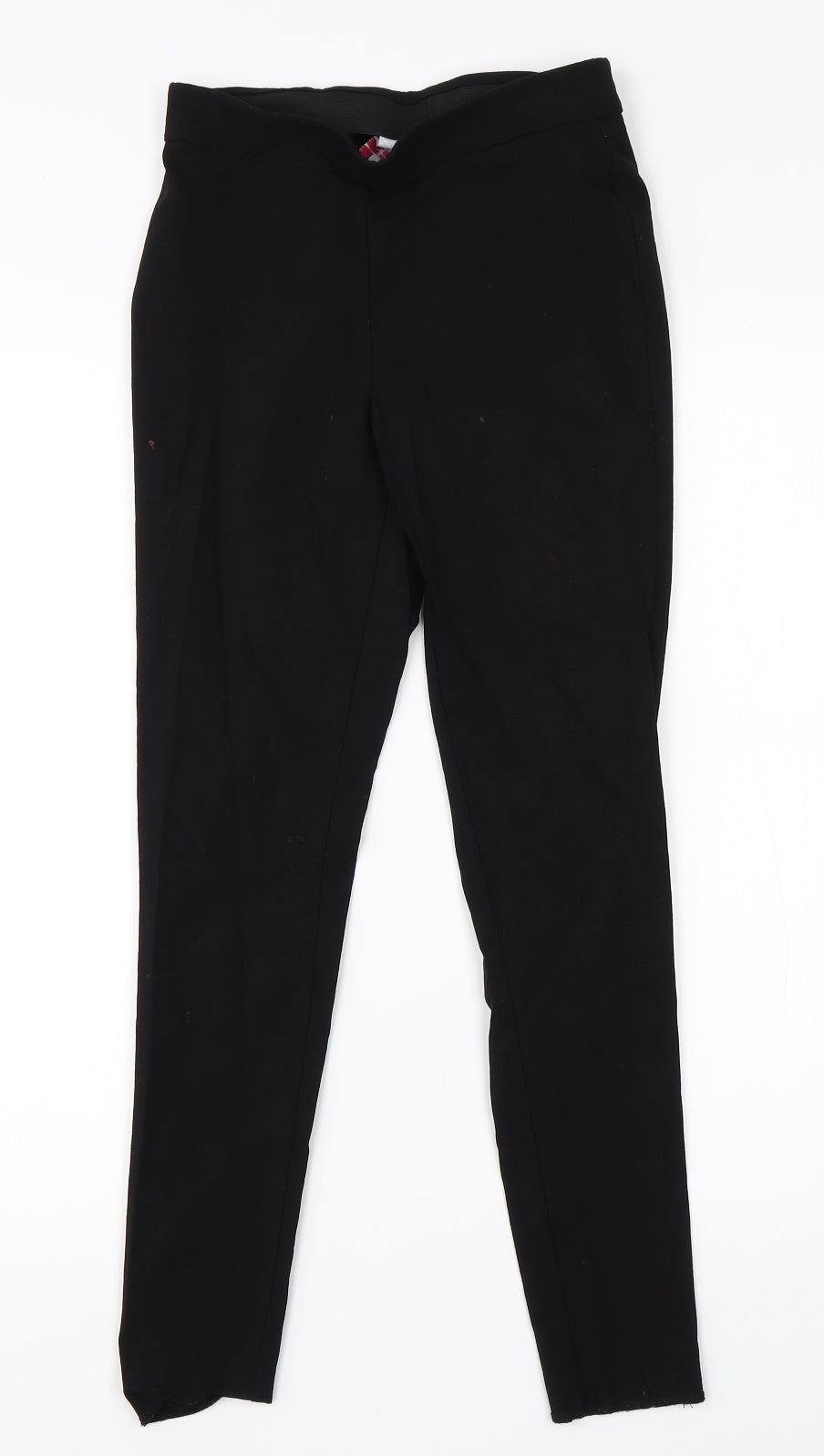 Womens UK Size 8 Dorothy Perkins Regular Fit Dress Pants Black Trousers