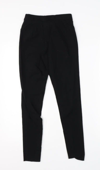 Womens UK Size 8 Dorothy Perkins Regular Fit Dress Pants Black Trousers