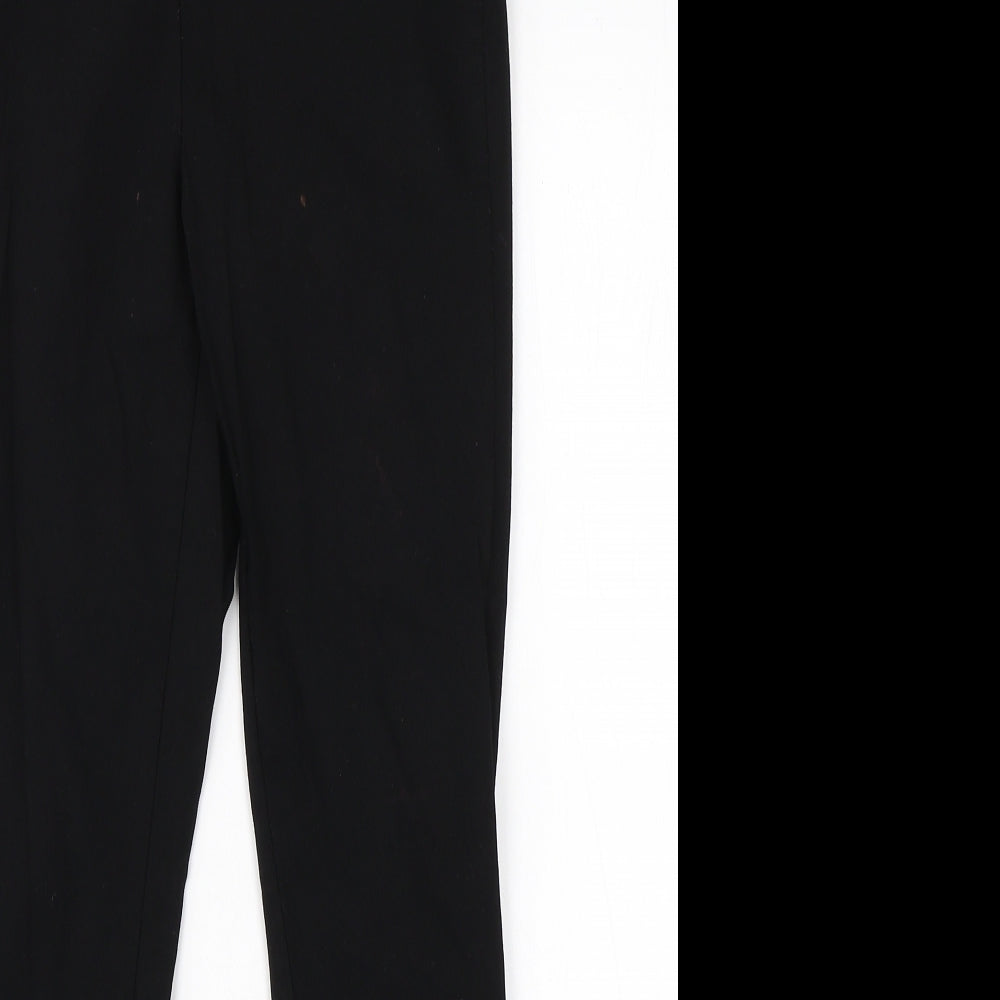 Womens UK Size 8 Dorothy Perkins Regular Fit Dress Pants Black Trousers