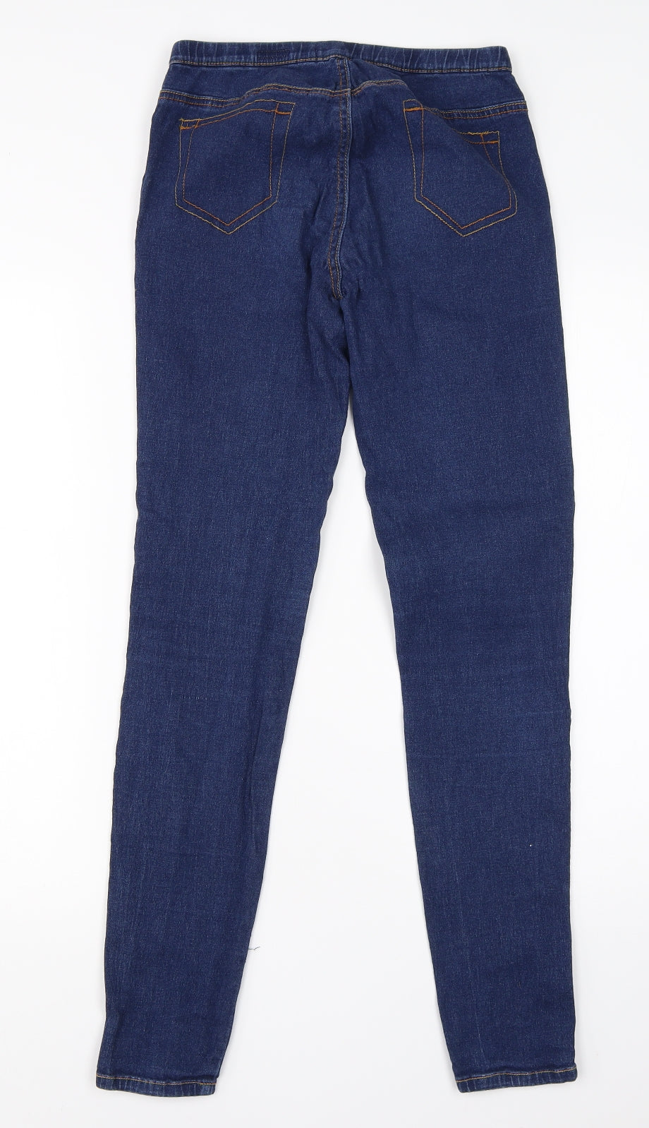 Womens UK Size 10 Preworn Regular Fit Jegging Blue Jeans