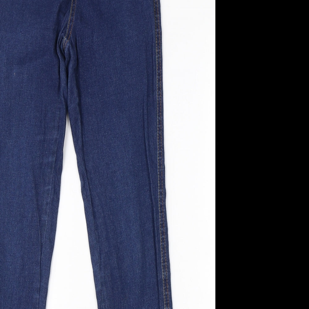 Womens UK Size 10 Preworn Regular Fit Jegging Blue Jeans