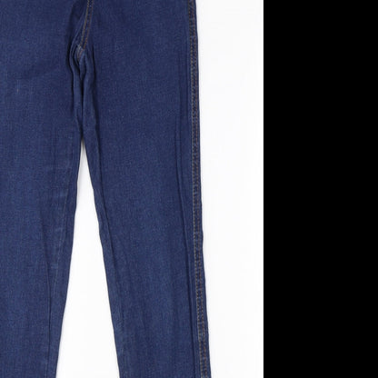 Womens UK Size 10 Preworn Regular Fit Jegging Blue Jeans
