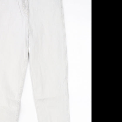 Free to Move Womens Grey  Cotton Straight Jeans Size 26 in L26 in Regular