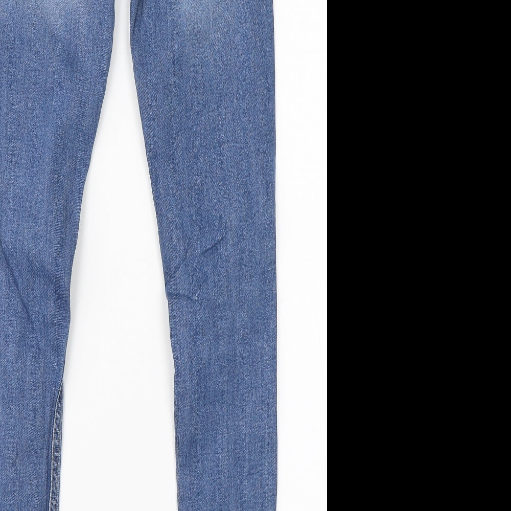 Denim Co Womens Blue  Cotton Skinny Jeans Size 4 L27 in Regular