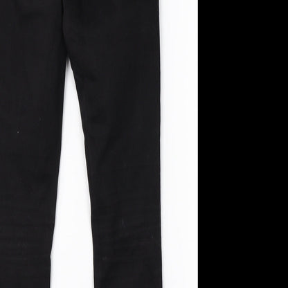 Denim Co Womens Black  Cotton Skinny Jeans Size 10 L26 in Regular