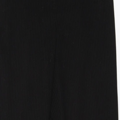 Womens UK Size 34 in BHS Regular Fit Dress Pants Black Trousers