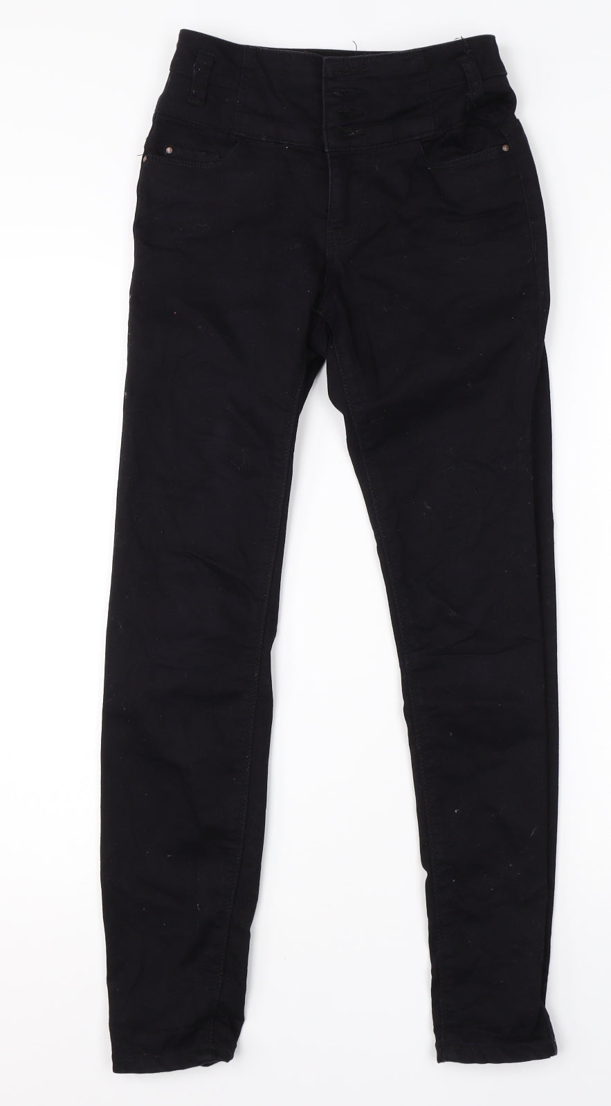 New Look Womens Black  Cotton Skinny Jeans Size 4 L26 in Regular