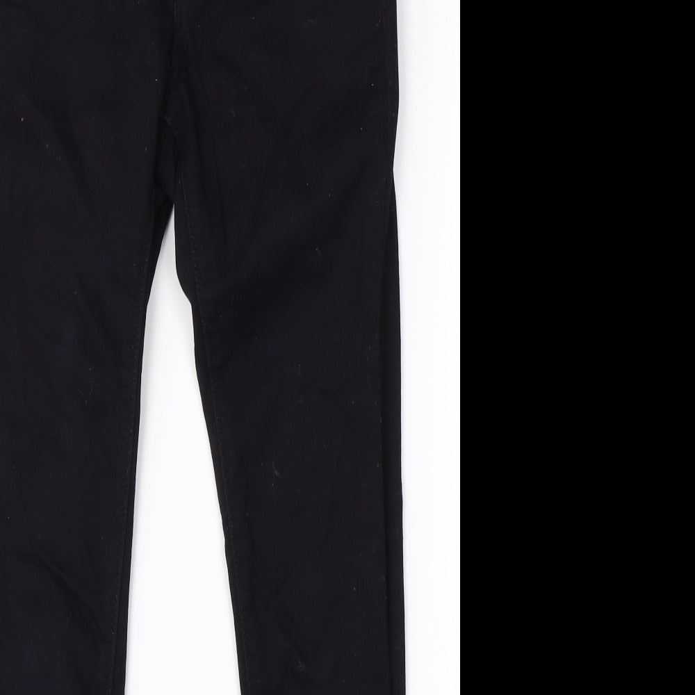 New Look Womens Black  Cotton Skinny Jeans Size 4 L26 in Regular